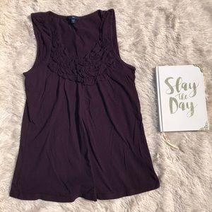 Gap Dark Purple Tank top